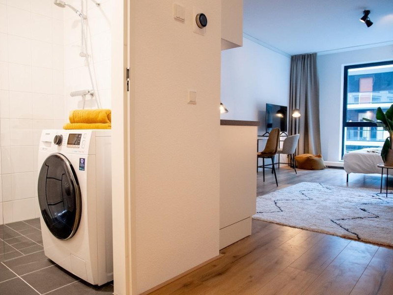 Wasmachine in studio